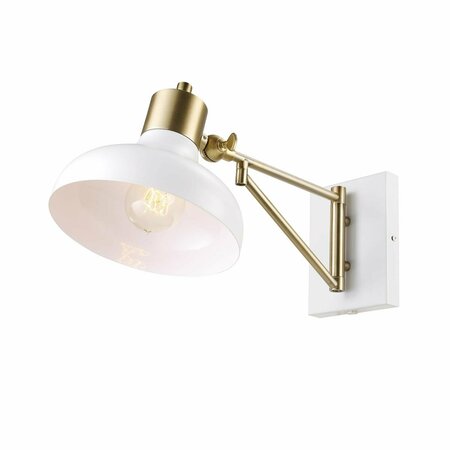 Globe Electric WALL SCONCE PB 60W 6.5""H 51868